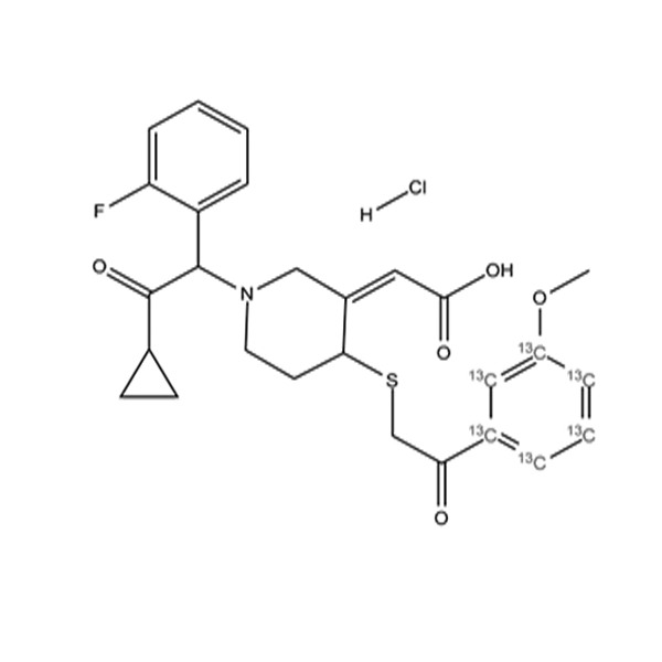 13C6 Prasugrel metabolie derivative HCl(trans R-138727MP)^.png